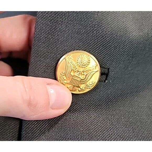 VINTAGE US Army 3rd Cavalry Jacket Coat 39R – EUC, Dry Clean Needed - Picture 6 of 8